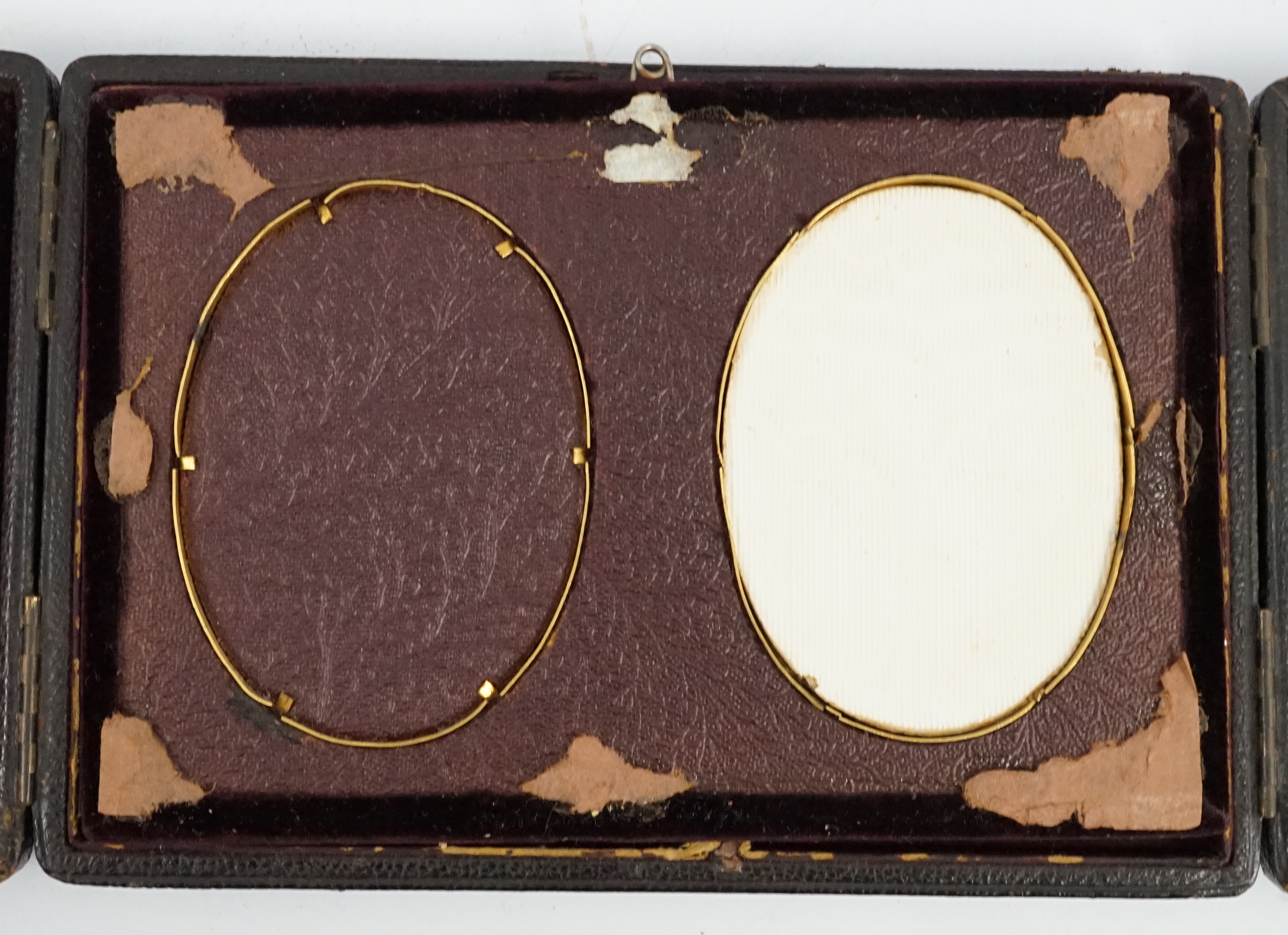 Attributed to Thomas Hargreaves (1774-1846), Portrait miniatures of Thomas Tobin and Esther Watson, married 1806, watercolour on ivory, 6.75 x 5cm. CITES Submission reference 3S54ANUV